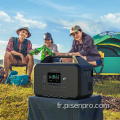 Station portable Alimentation d'urgence de la batterie au lithium